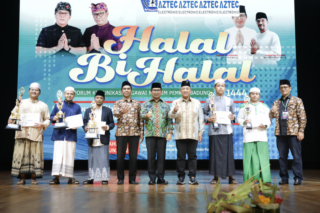 Sekda Hadiri Halal Bihalal Forum Komunikasi Pegawai Muslim Pemkab Badung